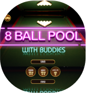 8 Ball Pool With Buddies Logo
