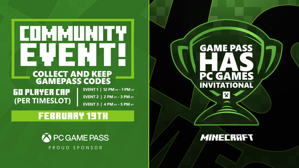 -Get FREE Game Pass Codes for Playing Minecraft!