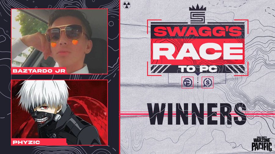 Swaggs Race to PC winners BoomTV